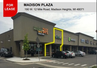 Plus de détails pour 100-200 W Twelve Mile Rd, Madison Heights, MI - Local commercial à louer