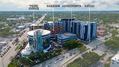 3101 N Federal Hwy, Fort Lauderdale, FL - Vue aérienne vue de carte - Image1