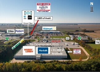 Plus de détails pour 1939 Morton Ave, Jacksonville, IL - Local commercial à louer