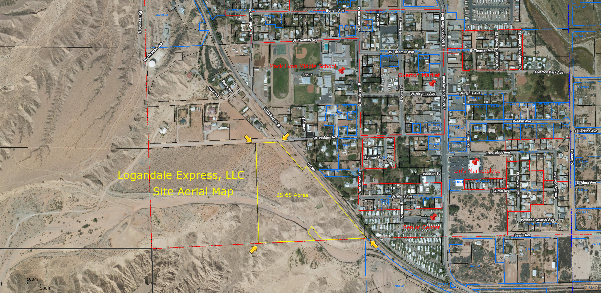 Perkins Ave, Logandale, NV à vendre Aérien– Image 1 sur 6