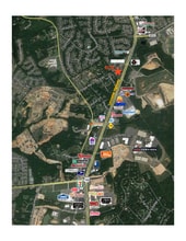 17210 Lancaster Hwy, Charlotte, NC - VUE AÉRIENNE  vue de carte - Image1