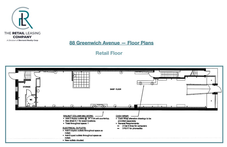 88 Greenwich Ave, Greenwich, CT à louer - Plan d’étage – Image 3 sur 5