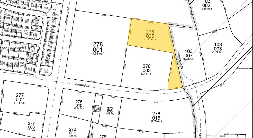 2570 Foxfield Rd, St Charles, IL à louer - Plan cadastral – Image 2 sur 2