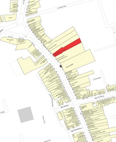 180 Rye Ln, Londres à louer - Plan de site – Image 3 sur 3