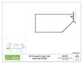 691 N Squirrel Rd, Auburn Hills, MI à louer Photo de l’immeuble– Image 1 sur 1