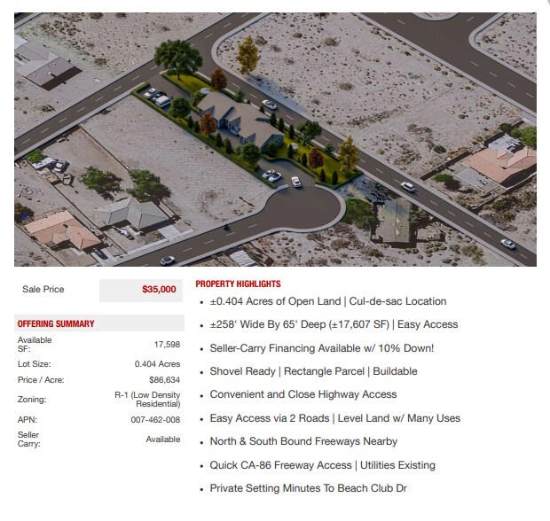 2000 Cajon st, Thermal, CA à vendre - Photo de l’immeuble – Image 2 sur 5