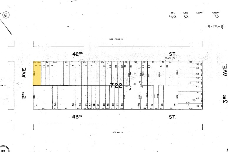 202 42nd St, Brooklyn, NY à vendre - Plan cadastral – Image 2 sur 2
