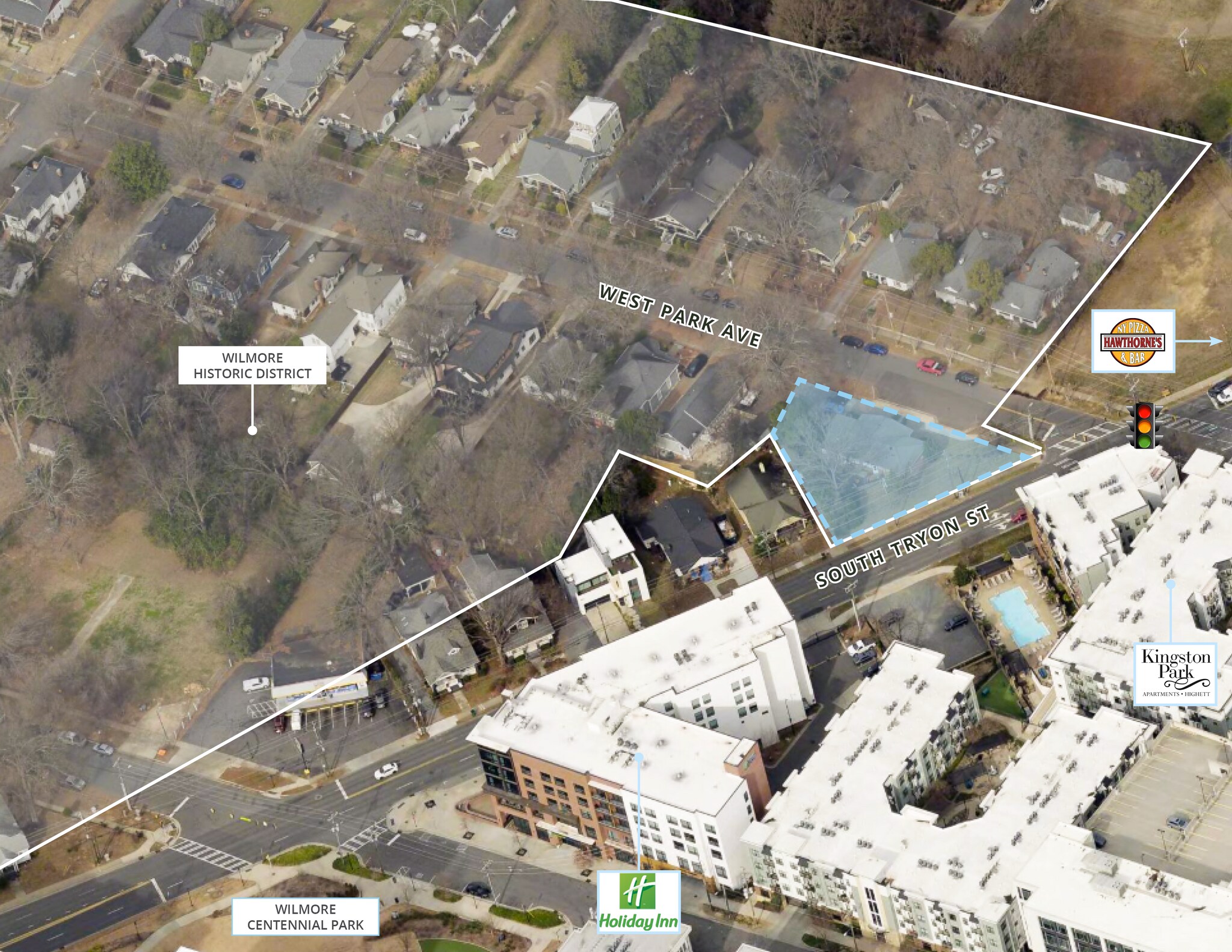 201 W Park Ave, Charlotte, NC à vendre Photo principale– Image 1 sur 4