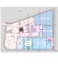 254 Boulevard Saint-Germain, Paris à louer Plan d’étage– Image 2 sur 2