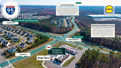 6101 Smith Station Rd, Fredericksburg, VA - Vue aérienne  vue de carte