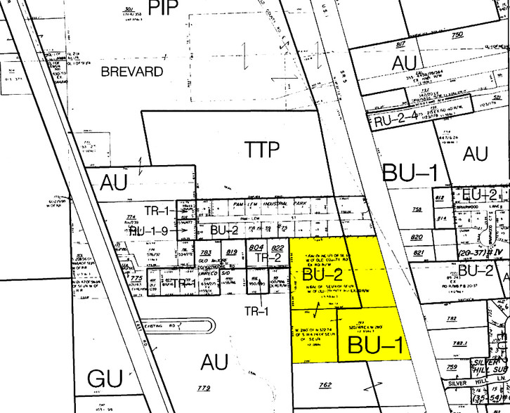 3815 N US Hwy 1, Cocoa, FL à louer - Plan cadastral – Image 2 sur 2