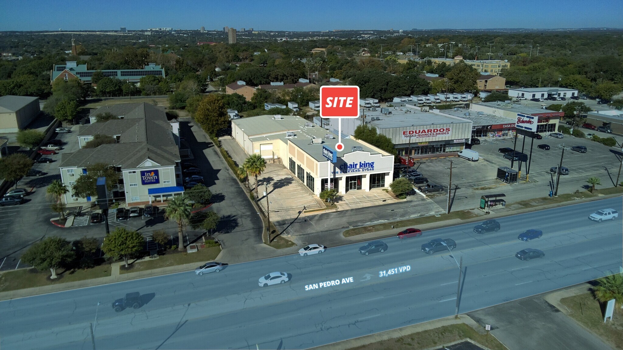 6931 San Pedro Ave, San Antonio, TX à vendre Aérien– Image 1 sur 10
