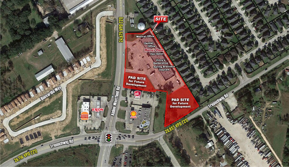 21612 Aldine-Westfield Rd, Humble, TX à louer - Plan cadastral – Image 3 sur 3