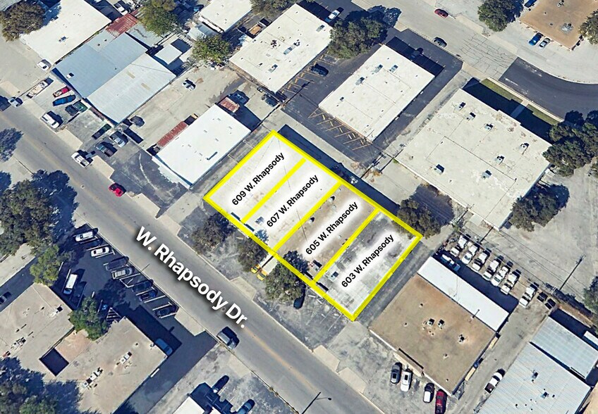603-609 W Rhapsody Dr, San Antonio, TX à louer - Photo de l’immeuble – Image 2 sur 3