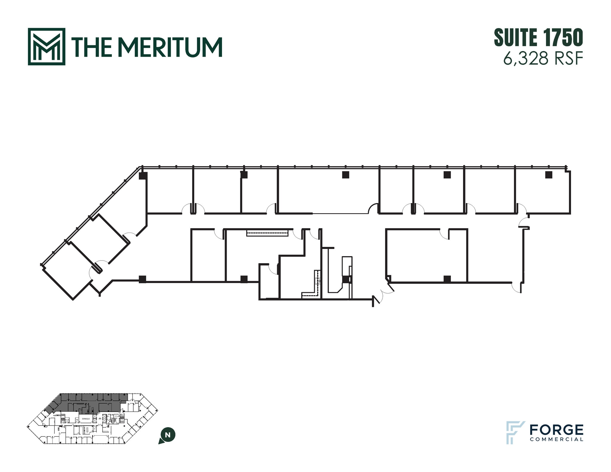 12221 Merit Dr, Dallas, TX à louer Plan d’étage– Image 1 sur 1