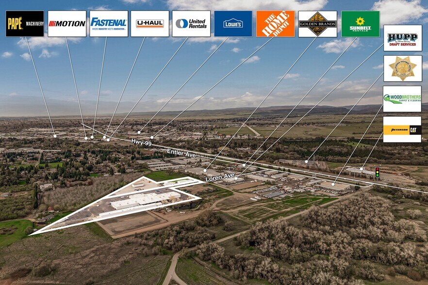 89 Loren Ave, Chico, CA à louer - Aérien – Image 2 sur 4