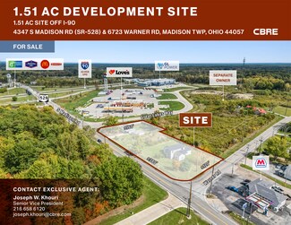 Plus de détails pour 4347 S Madison Rd, Madison, OH - Terrain à vendre