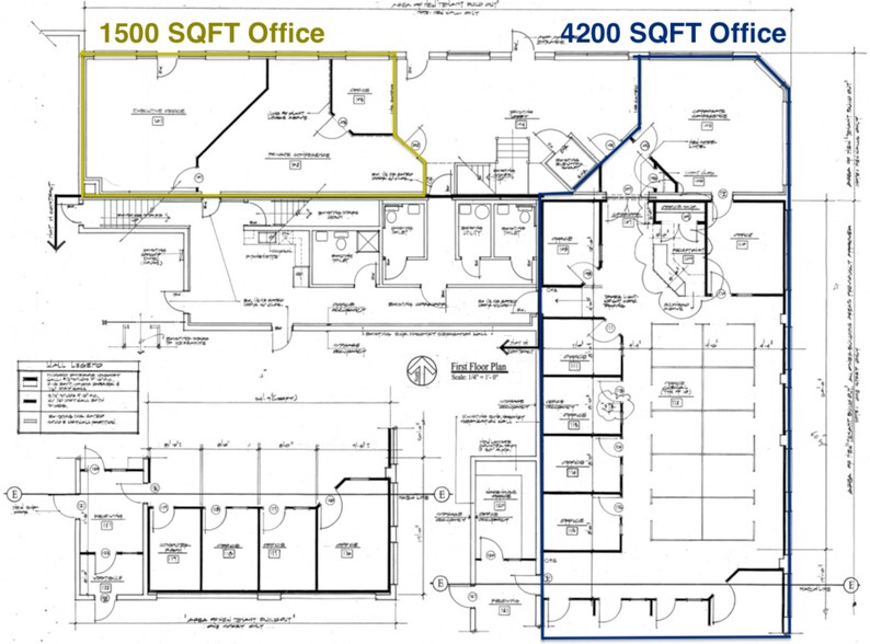 838 N Delaware St, Indianapolis, IN à louer - Plan d’étage – Image 2 sur 38