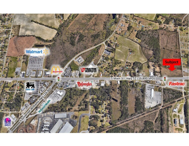 1635 S Main St, Darlington, SC à vendre - Photo de l’immeuble – Image 2 sur 2