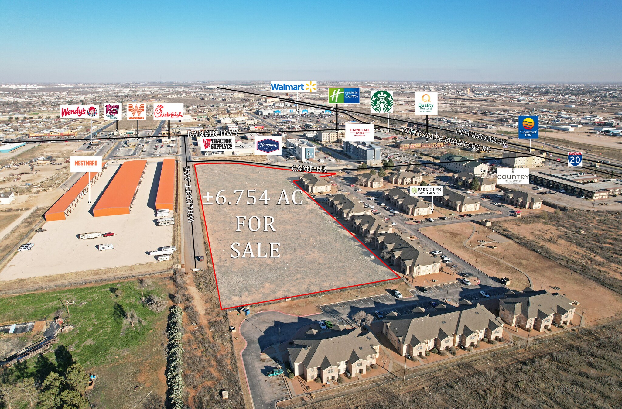 Camp St & Wolcott Ave, Midland, TX à vendre Photo de l’immeuble– Image 1 sur 5