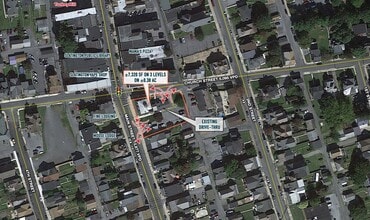 701-705 Main St, Slatington, PA - VUE AÉRIENNE  vue de carte