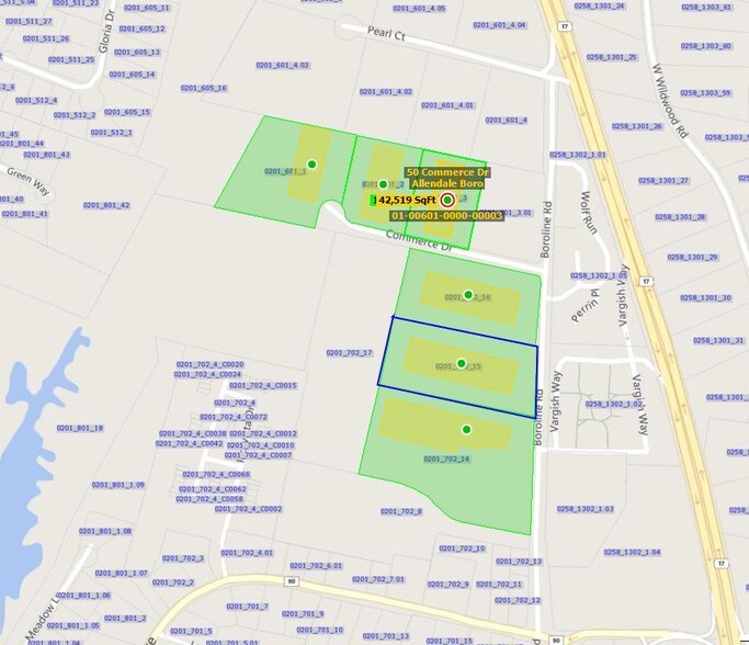 90 Boroline Rd, Allendale, NJ à louer - Plan cadastral – Image 2 sur 6