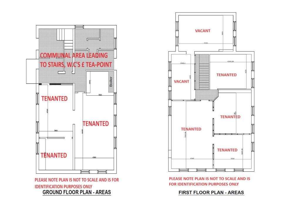 256 Cowbridge Rd E, Cardiff, VGL CF5 1GZ - Lot 3 - - Plan d’étage - Image 1 of 5