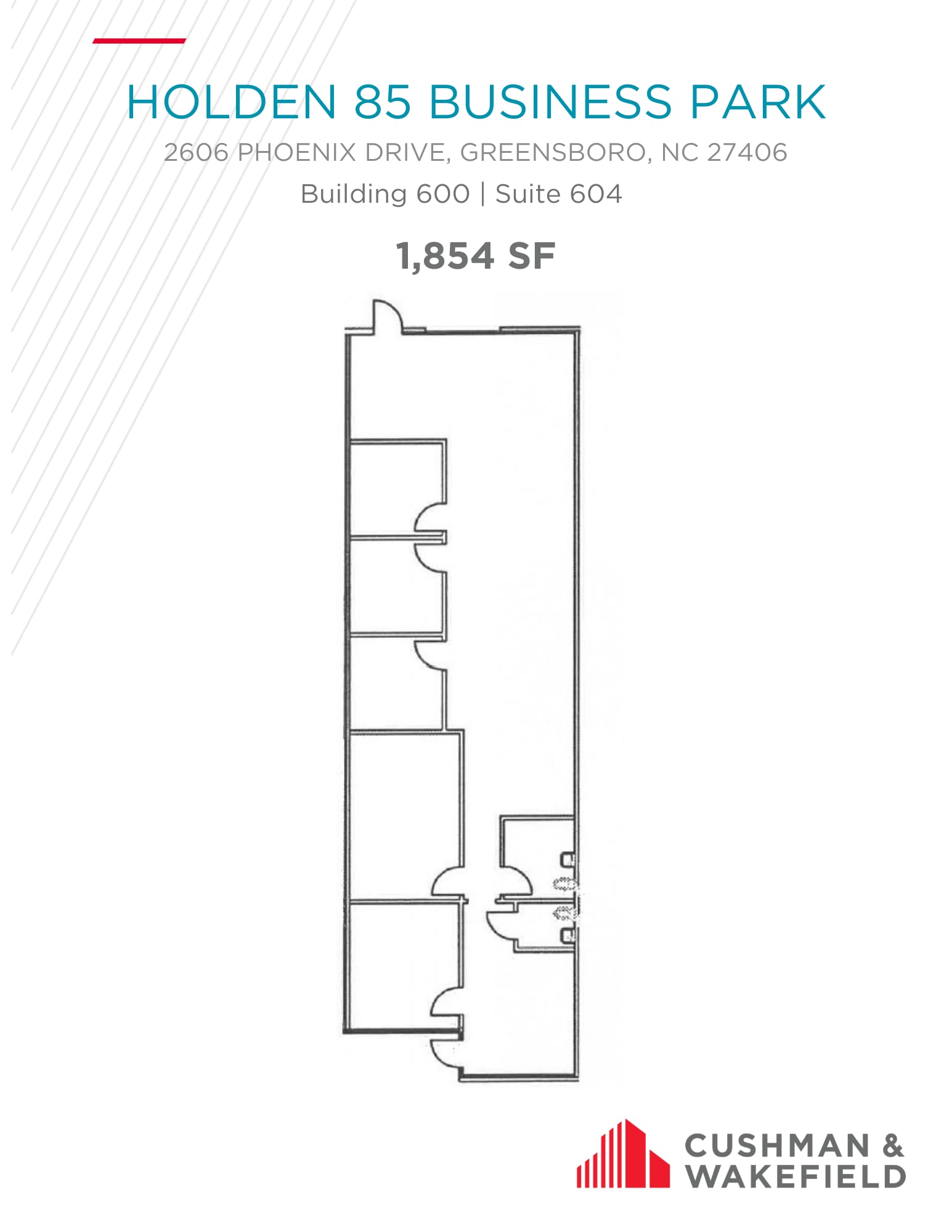 2606 Phoenix Dr, Greensboro, NC à louer Photo intérieure– Image 1 sur 1