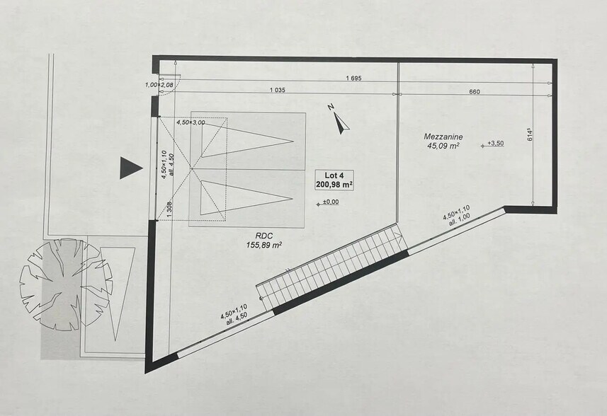 Industriel/Logistique dans Fréjus à vendre - Plan d’étage – Image 2 sur 2