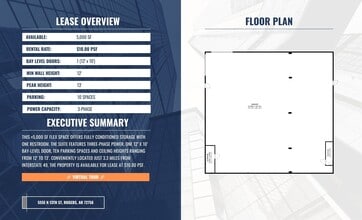 555-559 N 13th St, Rogers, AR à louer Plan d’étage– Image 2 sur 8