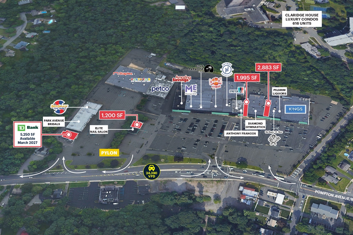 265-345 Pompton Ave, Verona, NJ à louer Photo intérieure– Image 1 sur 2