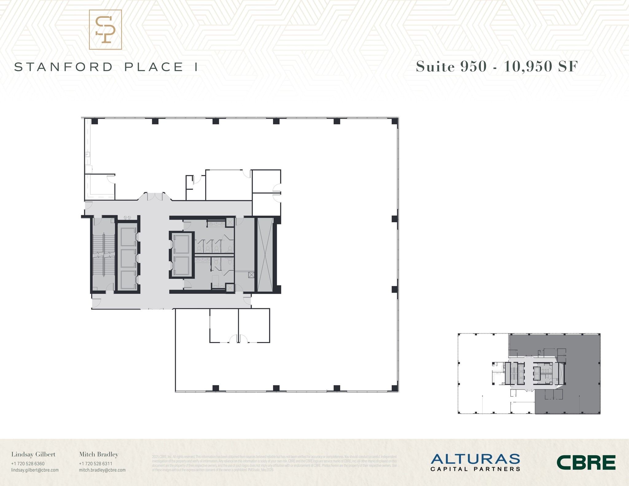 8055 E Tufts Ave, Denver, CO à louer Plan de site– Image 1 sur 2