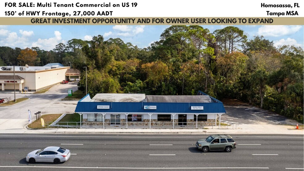 4065 S Suncoast Blvd, Homosassa, FL à vendre - Photo principale – Image 1 sur 26