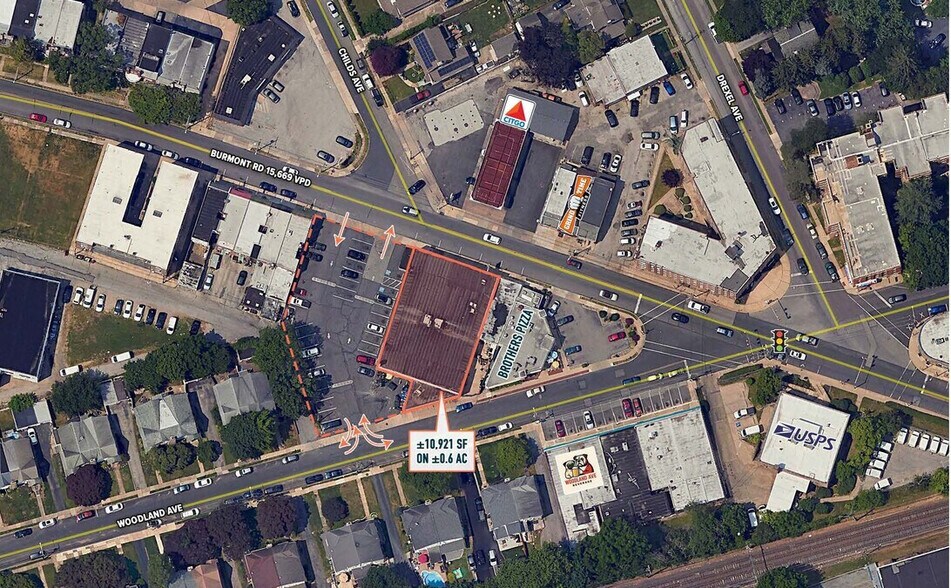 710 Burmont Rd, Drexel Hill, PA à louer - Aérien – Image 2 sur 8