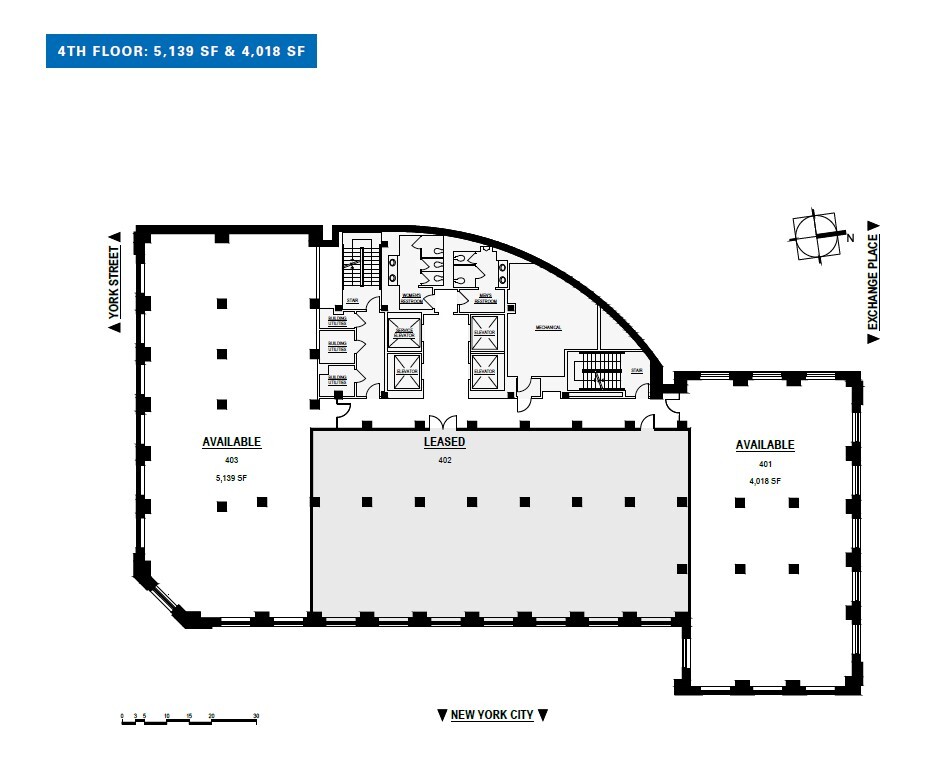 15 Exchange Pl, Jersey City, NJ à louer Plan d’étage– Image 1 sur 1
