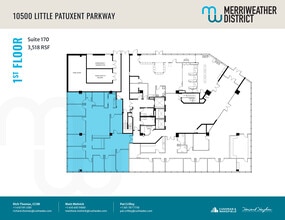 10480 Little Patuxent Pky, Columbia, MD à louer Plan d’étage– Image 1 sur 1
