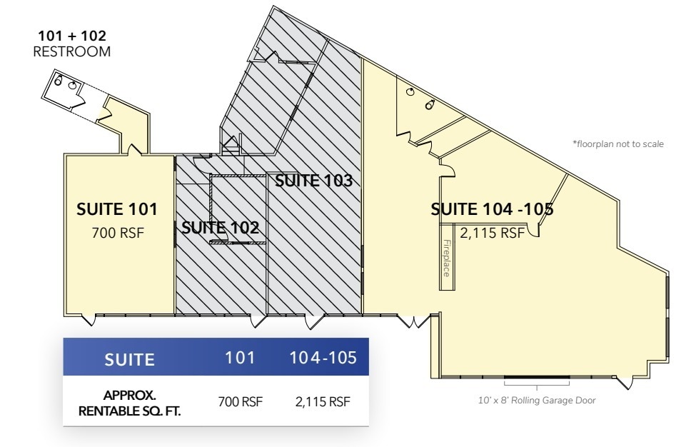 2725-2727 Shelter Island Dr, San Diego, CA à louer Plan d’étage– Image 1 sur 1