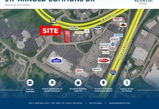 Plus de détails pour 917 Arnold Commons Dr, Arnold, MO - Terrain à louer