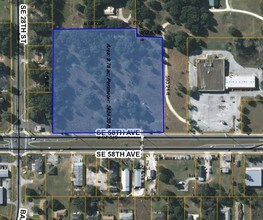 2631 SE 58th Ave, Ocala, FL - Vue aérienne vue de carte