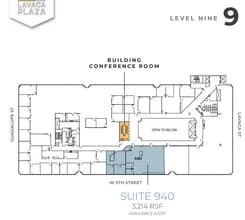 504 Lavaca St, Austin, TX à louer Plan d’étage– Image 1 sur 1