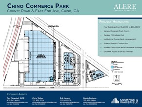 County Rd & East End Ave, Chino, CA à louer Plan de site– Image 1 sur 1
