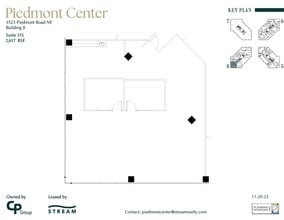 3495 Piedmont Rd NE, Atlanta, GA à louer Plan d’étage– Image 1 sur 1