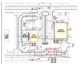820 W Bay St, East Tawas, MI à louer Plan de site– Image 1 sur 1