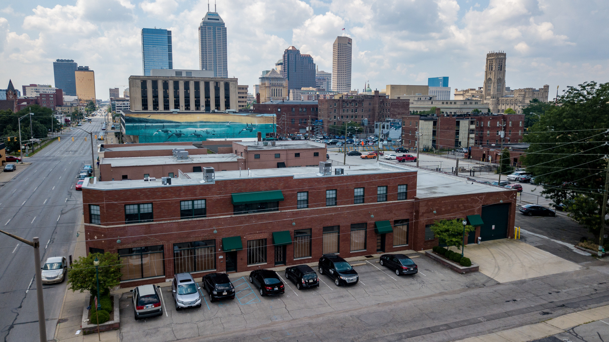 838 N Delaware St, Indianapolis, IN à louer Aérien– Image 1 sur 31