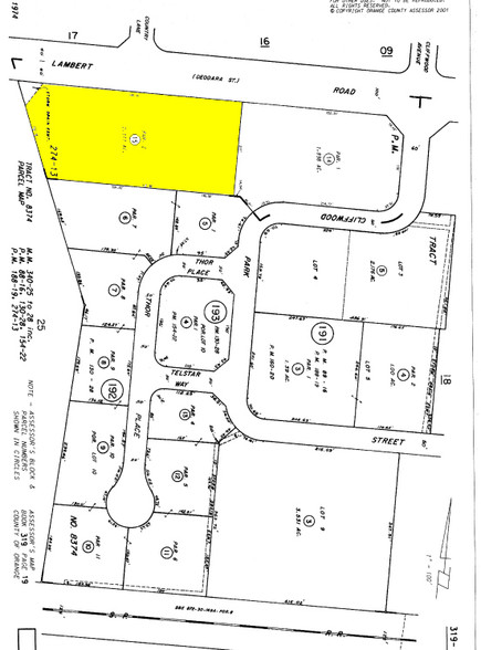330 E Lambert Rd, Brea, CA à louer - Plan cadastral – Image 3 sur 11