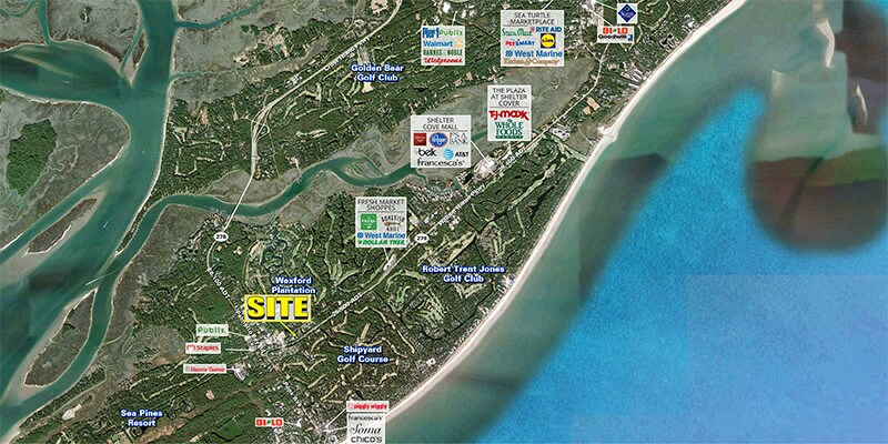 1012 William Hilton Pky, Hilton Head Island, SC à louer - Aérien – Image 3 sur 12