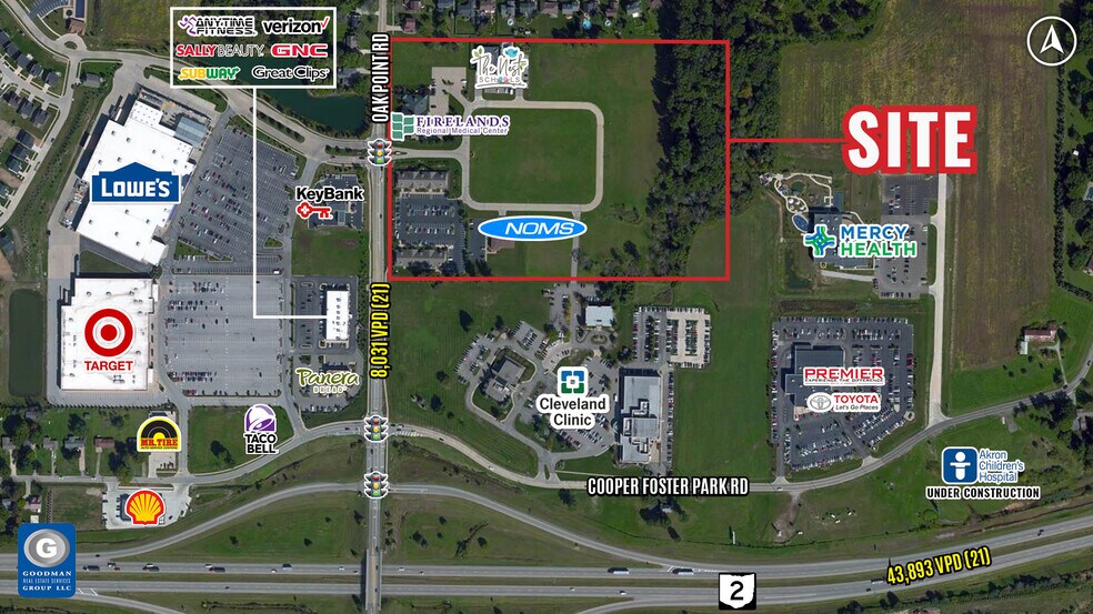 6100 Park Square Dr, Lorain, OH à vendre - Photo de l’immeuble – Image 1 sur 2