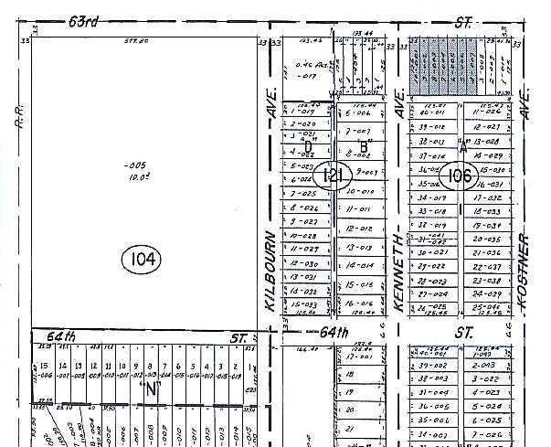 4425 W 63rd St, Chicago, IL à louer - Plan cadastral – Image 3 sur 18