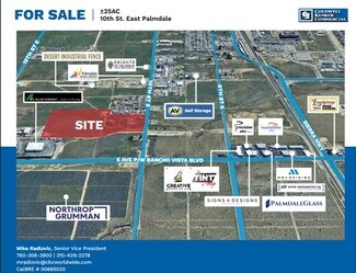 Plus de détails pour 10th St East, Palmdale, CA - Terrain à vendre