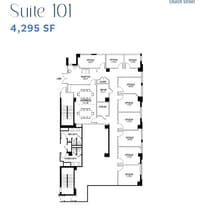 1 Church St, Rockville, MD à louer Plan d’étage– Image 1 sur 1
